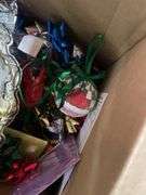 Christmas Holiday Decor Lot - Santa, Snowman, Ornaments and More
