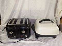 Proctor Silex Toaster & Presto Electric Skillet