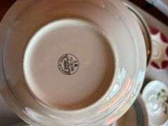 Collection of Decorative Bowls and Saucers