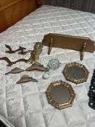 Assorted Decorative Items - Mirrors, Shelves, Wall Decor and More
