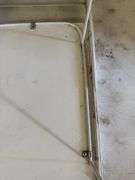 White Metal Storage Rack