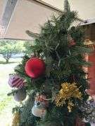 Assorted Decorated Christmas Trees with Ornaments