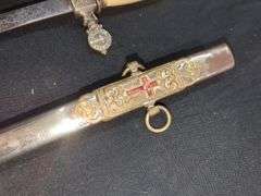 Ornate Ceremonial Sword and Scabbard