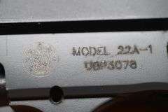 Smith & Wesson Model 22A-1 Target Pistol In .22 LR Caliber,