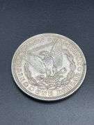 FIVE MORGAN SILVER DOLLARS