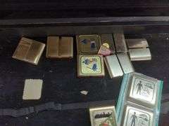 Collection of Boy Scout Memorabilia in Display Case