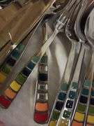Fiesta Flatware Set with Colorful Handles