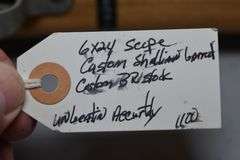 Custom Benchrest Bolt Action Rifle In .243 Ackley Improved Caliber,
