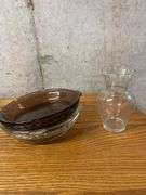 Pyrex Glass Bakeware and Vase