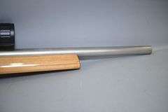 Custom Benchrest Bolt Action Rifle In .243 Ackley Improved Caliber,