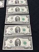 Lot of Twenty $2 Bills