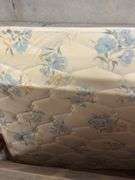 Full Size Mattress and Metal Frame