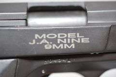 JA Industries Model JA Nine 9MM Luger Pistol,