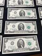 Lot of Twenty (20) Two Dollar Bills