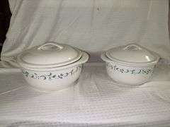 Corelle Coordinates Stoneware Covered Casserole Dishes Set