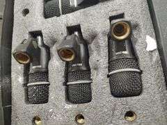 SUPERLUX 5 PIECE MICROPHONE SET
