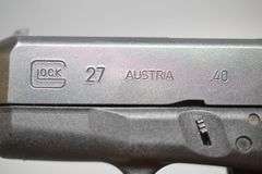 Glock Model 27 Pistol With Laser In .40 S&W Caliber,