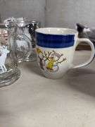 Collection of Holiday-Themed Coffee Mugs