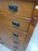 7 DRAWER CHEST MATCHES LOT 86 - 39X18X56 - HAS ONE BLEMISH ON TOP
