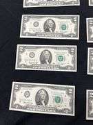 Lot of 20 Two Dollar Bills