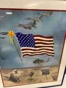 Framed "Desert Storm" Print by Steve St. Clair