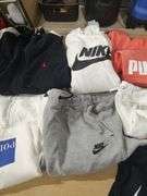 SHIRTS - PULLOVERS - SHORTS - SZ SMALL AND MEDIUM