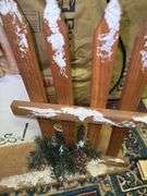 Handcrafted Winter Decor - Snowman and Amazing Grace Framed Art