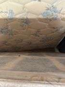 Full Size Mattress and Metal Frame