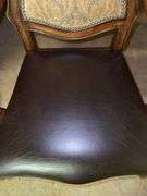 Wood Dining Table with Six Chairs