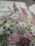 BUTTERFLY PARADISE WITH VERSE THROW 50X60