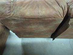 Brown Reclining Loveseat