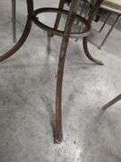 VINTAGE DINING TABLE WITH 4 MATCHING CHAIRS