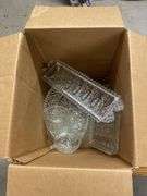 Pressed Glass Servingware Assortment