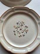 Set of 6 Covington Edition Stoneware Plates - Idlewild Pattern