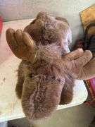Assorted Plush Holiday Toys: Bears, Moose, and Santa