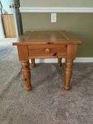 Broyhill Wooden End Table with Drawer