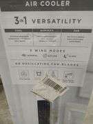 VISSANI 3 IN 1 EVAPORATIVE AIR COOLER WITH COOL HUMIDIFY AND FAN