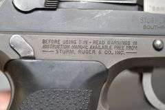 Ruger P-85 Pistol In 9x19MM Caliber,