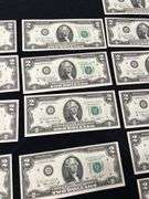 Lot of Twenty $2 Bills