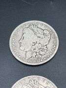 FOUR MORGAN SILVER DOLLARS