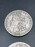 FOUR MORGAN SILVER DOLLARS