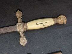 Ornate Ceremonial Sword and Scabbard
