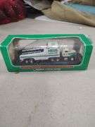 2001 HESS MINIATURE RACER TRANSPORT