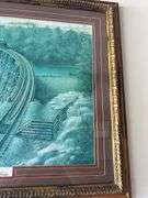 Framed Art Print - Burnside Memorial Bridge and Cumberland River