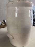 Stoneware Butter Churn with Wooden Dasher