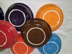 Fiesta Ware Bowls - Assorted Colors - Set of 11
