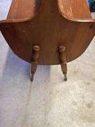 Wood Sewing Box or Magazine Stand