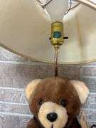 Eclectic Home Decor Collection: Teddy Bear Lamp, Figurine, and More