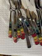 Fiesta Flatware Set with Colorful Handles