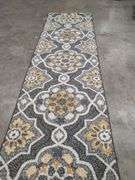 THRESHOLD RADIANT GRAY AREA RUG - 2 FT X 7 FT